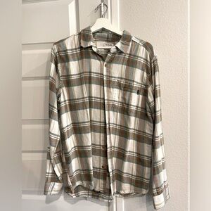 Plaid Hurley Button up